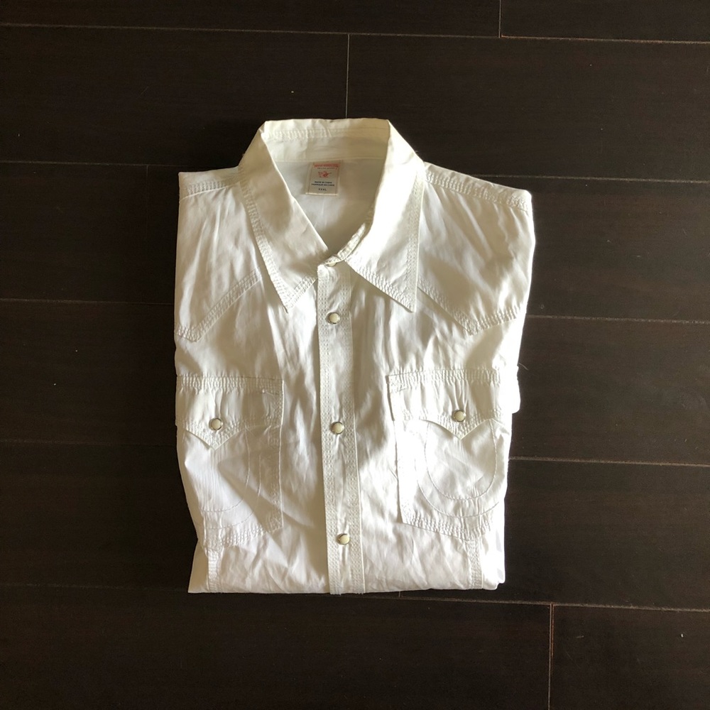 True Religion Button Down Shirt